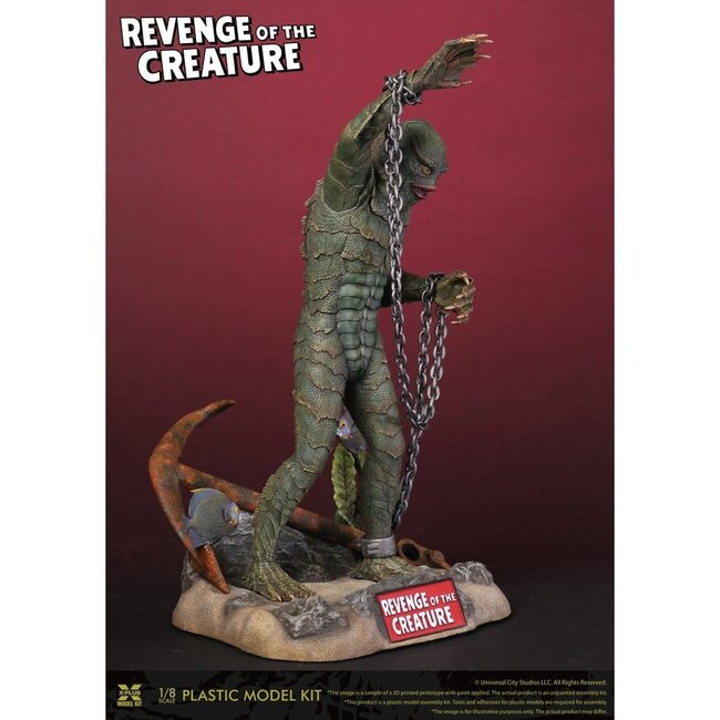 Revenge of the Creature Plastikmodellbausatz 1/8 Revenge of the Creature 28 cm (Reproduktion)