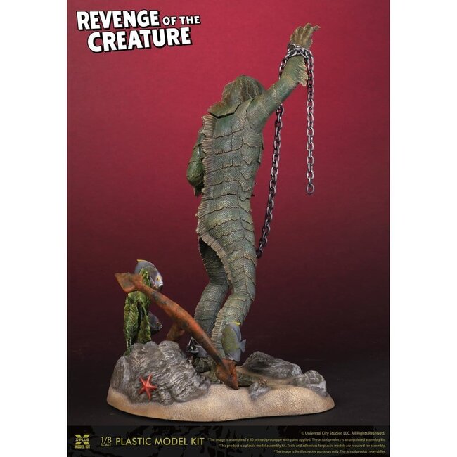 Revenge of the Creature Plastikmodellbausatz 1/8 Revenge of the Creature 28 cm (Reproduktion)