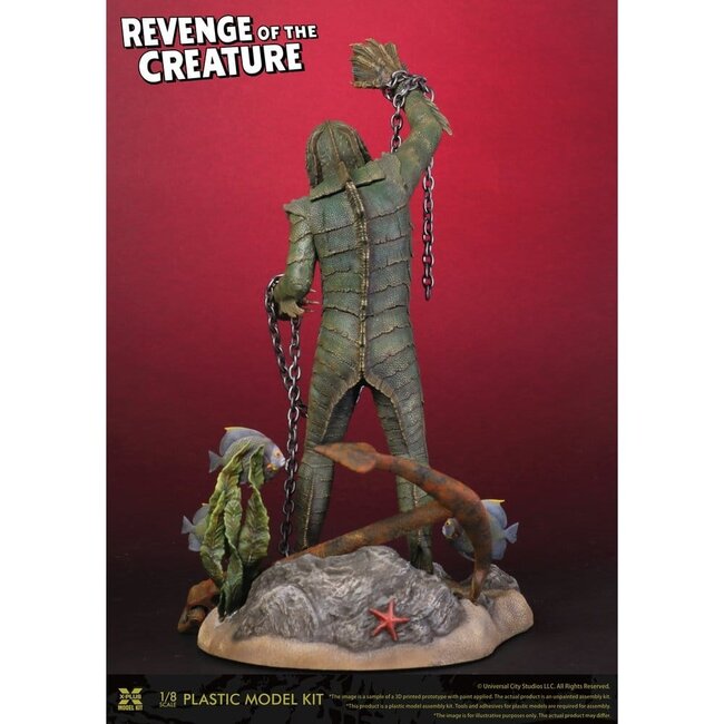 Revenge of the Creature Plastikmodellbausatz 1/8 Revenge of the Creature 28 cm (Reproduktion)