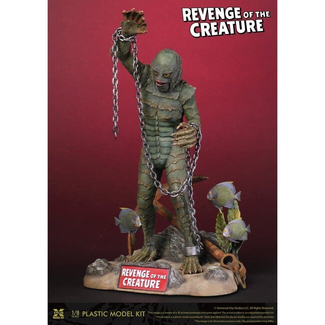 Revenge of the Creature Plastikmodellbausatz 1/8 Revenge of the Creature 28 cm (Reproduktion)