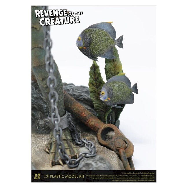 Revenge of the Creature Plastikmodellbausatz 1/8 Revenge of the Creature 28 cm (Reproduktion)