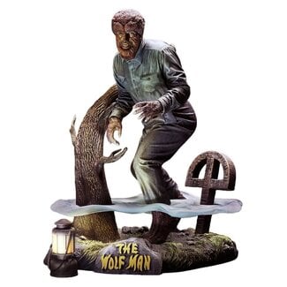 X-Plus The Wolf Man Plastic Model Kit 1/8 Lon Chaney Jr. as Wolf Man 22 cm (Reproduction)