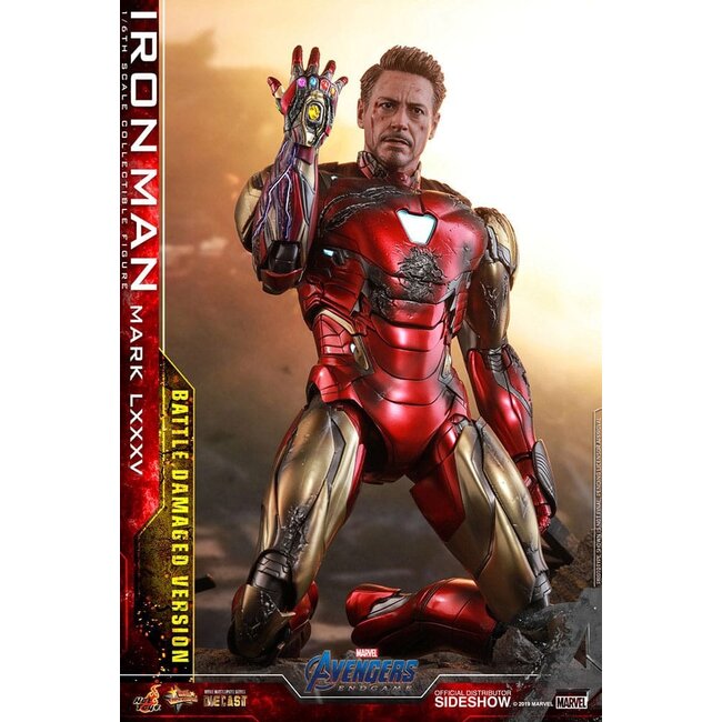 Avengers: Endgame Movie Masterpiece Diecast Actionfigur 1/6 Iron Man Mark LXXXV (Kampfgeschädigte Version) Sonderedition 32 cm