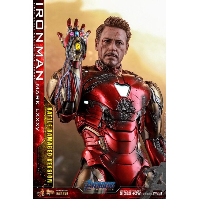 Avengers: Endgame Movie Masterpiece Diecast Actionfigur 1/6 Iron Man Mark LXXXV (Kampfgeschädigte Version) Sonderedition 32 cm