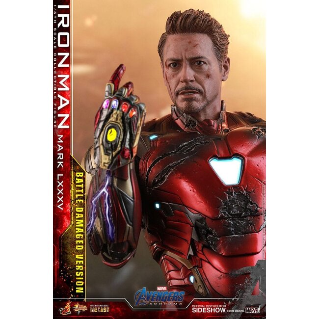 Avengers: Endgame Movie Masterpiece Diecast Actionfigur 1/6 Iron Man Mark LXXXV (Kampfgeschädigte Version) Sonderedition 32 cm