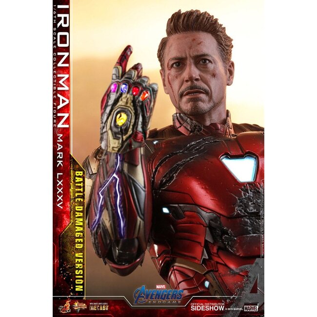 Avengers: Endgame Movie Masterpiece Diecast Actionfigur 1/6 Iron Man Mark LXXXV (Kampfgeschädigte Version) Sonderedition 32 cm