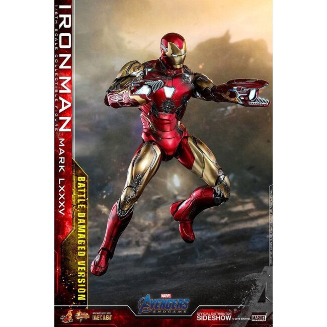 Avengers: Endgame Movie Masterpiece Diecast Actionfigur 1/6 Iron Man Mark LXXXV (Kampfgeschädigte Version) Sonderedition 32 cm