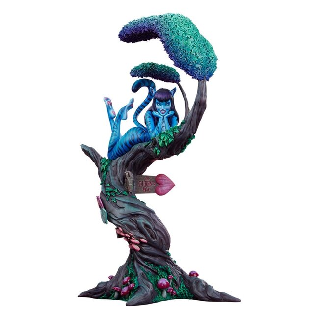 Märchenhafte Fantasien Kollektion Statue Lady Grinsekatze 63 cm