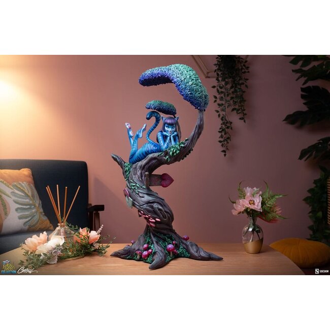 Märchenhafte Fantasien Kollektion Statue Lady Grinsekatze 63 cm