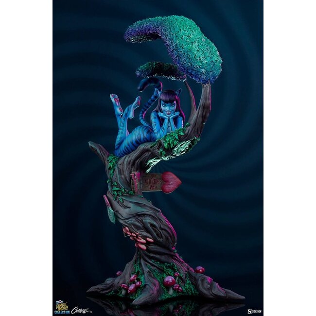 Fairytale Fantasies Collection Statue Lady Cheshire Cat 63 cm
