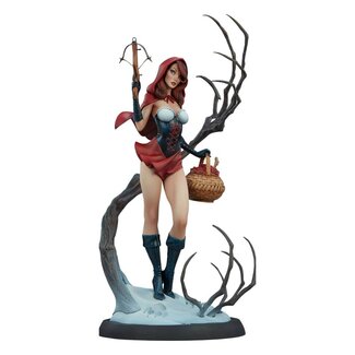 Sideshow Collectibles Märchenhafte Fantasien Kollektion Statue Rotkäppchen 48 cm