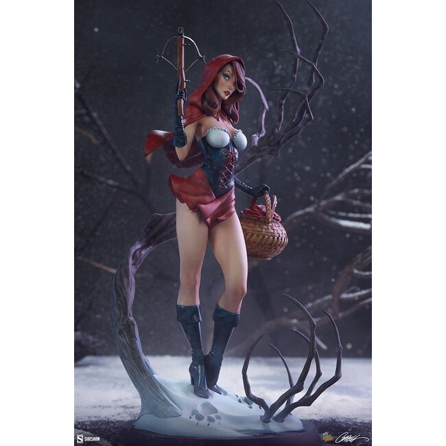 Märchenhafte Fantasien Kollektion Statue Rotkäppchen 48 cm