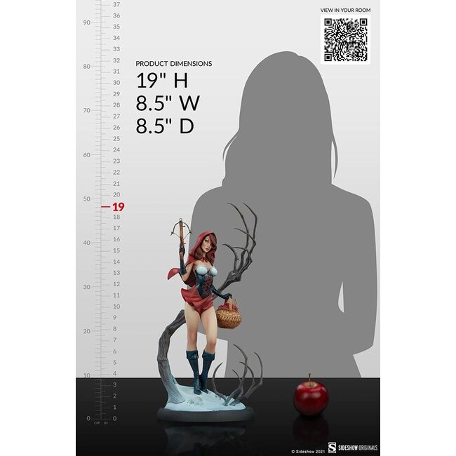 Märchenhafte Fantasien Kollektion Statue Rotkäppchen 48 cm