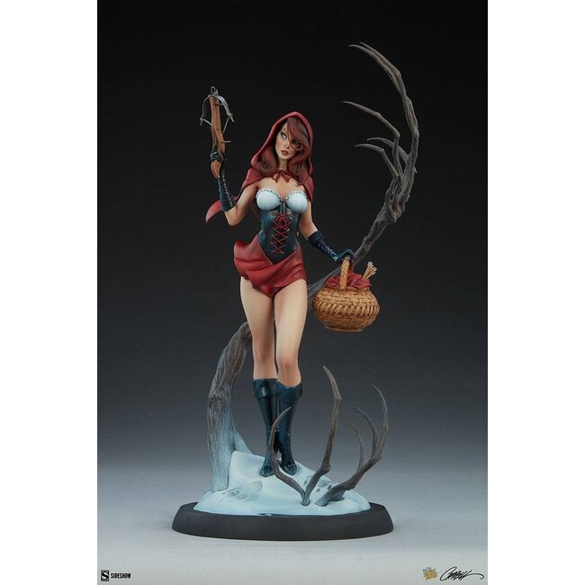 Märchenhafte Fantasien Kollektion Statue Rotkäppchen 48 cm