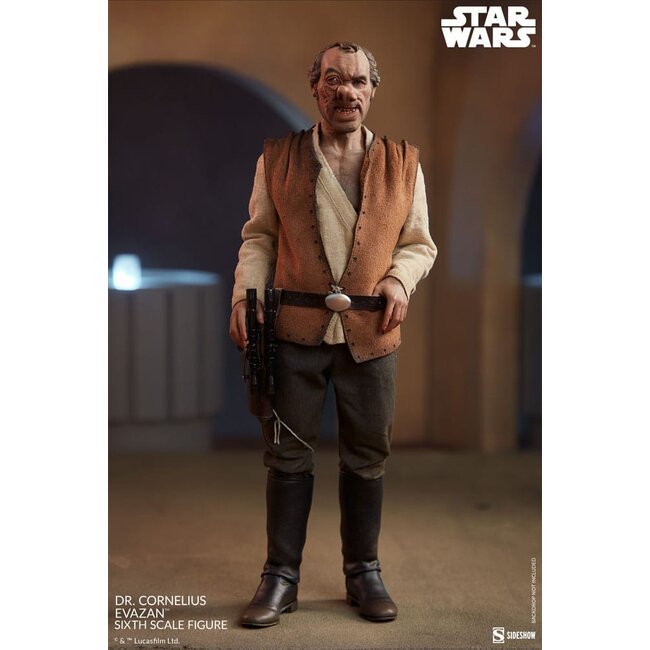 Star Wars Episode IV Scum & Villainy Actionfigur 1/6 Dr. Cornelius Evazan 30 cm