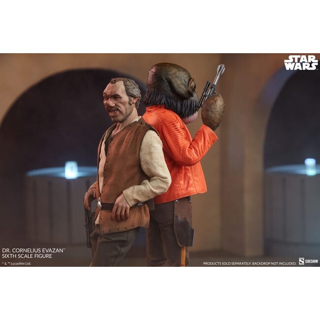 Star Wars Episode IV Scum & Villainy Action Figure 1/6 Doctor Cornelius Evazan 30 cm