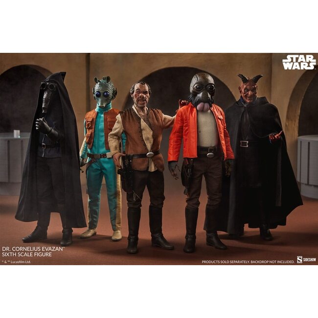 Star Wars Episode IV Scum & Villainy Actionfigur 1/6 Dr. Cornelius Evazan 30 cm