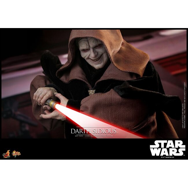 Star Wars Movie Masterpiece Actionfigur 1/6 Darth Sidious 29 cm