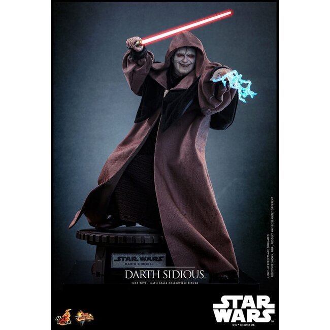 Star Wars Movie Masterpiece Actionfigur 1/6 Darth Sidious 29 cm