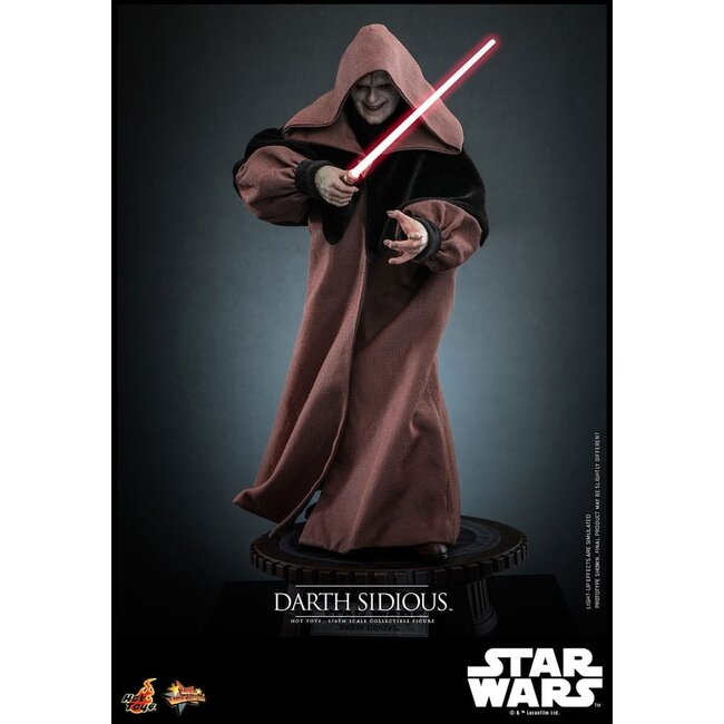 Star Wars Movie Masterpiece Actionfigur 1/6 Darth Sidious 29 cm