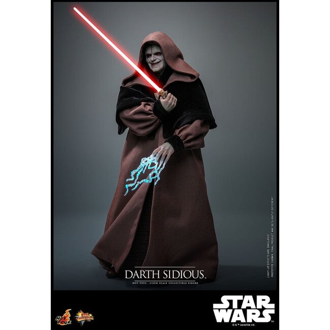 Star Wars Movie Masterpiece Actionfigur 1/6 Darth Sidious 29 cm