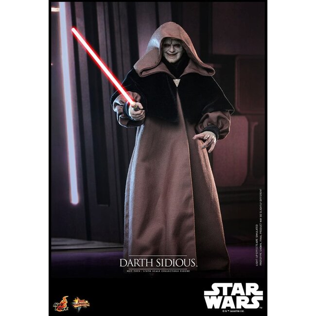 Star Wars Movie Masterpiece Actionfigur 1/6 Darth Sidious 29 cm
