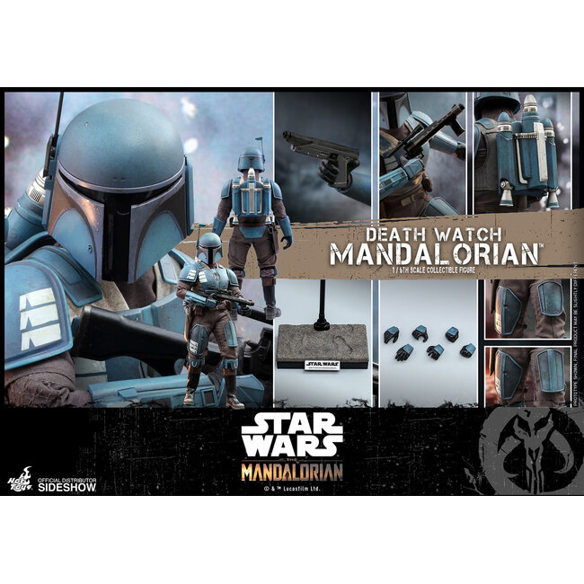 Star Wars The Mandalorian Actionfigur 1/6 Death Watch Mandalorianer 30 cm