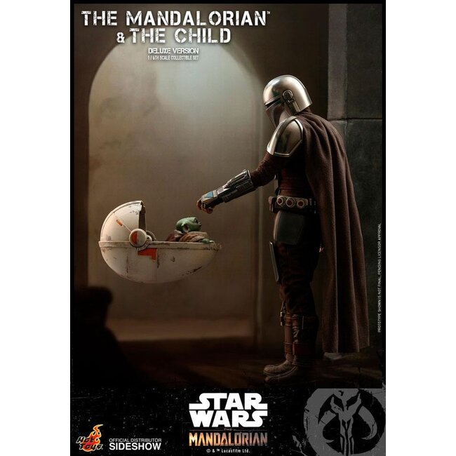Star Wars The Mandalorian Actionfiguren-Doppelpack 1/6 The Mandalorian & The Child Deluxe 30 cm