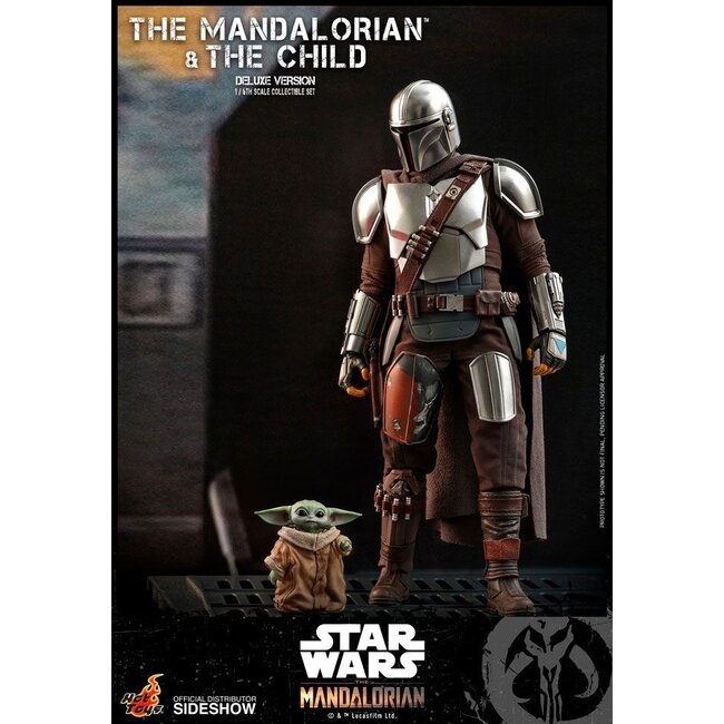 Star Wars The Mandalorian Actionfiguren-Doppelpack 1/6 The Mandalorian & The Child Deluxe 30 cm