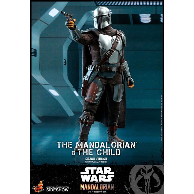 Star Wars The Mandalorian Actionfiguren-Doppelpack 1/6 The Mandalorian & The Child Deluxe 30 cm