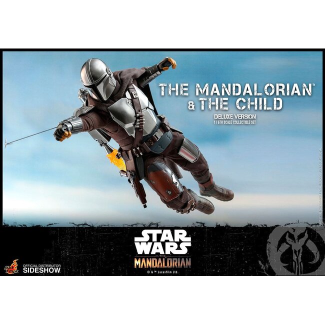 Star Wars The Mandalorian Actionfiguren-Doppelpack 1/6 The Mandalorian & The Child Deluxe 30 cm