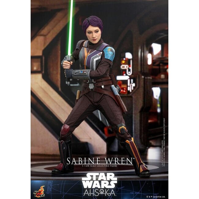 Star Wars: Ahsoka Actionfigur 1/6 Sabine Wren 28 cm