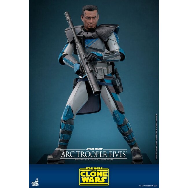 Star Wars: The Clone Wars Actionfigur 1/6 Arc Trooper Fives 30 cm
