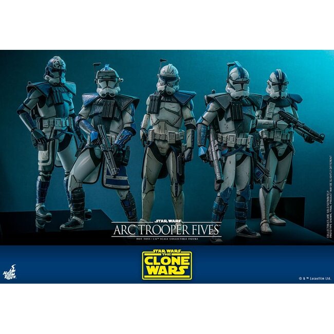 Star Wars: The Clone Wars Actionfigur 1/6 Arc Trooper Fives 30 cm