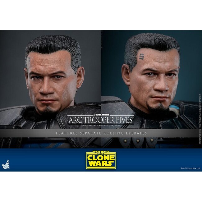 Star Wars: The Clone Wars Actionfigur 1/6 Arc Trooper Fives 30 cm
