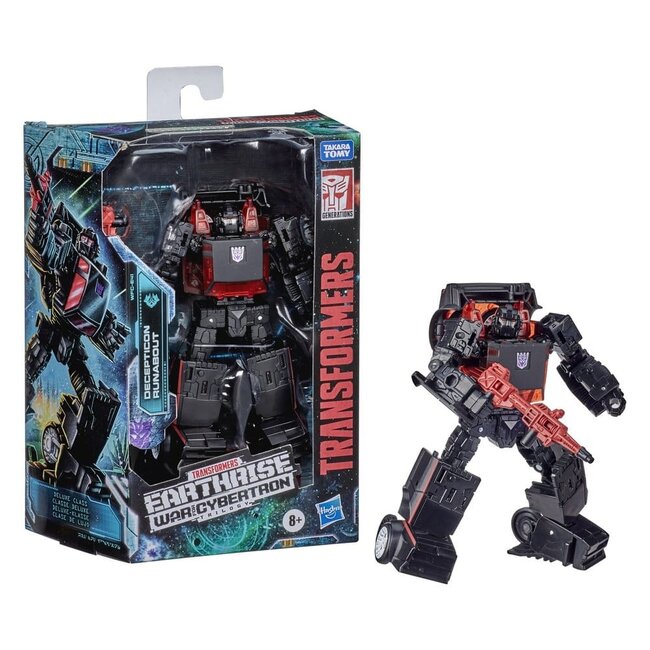 Transformers Generations War for Cybertron: Earthrise Deluxe-Actionfigur Decepticon Runabout WFC-E41 14 cm