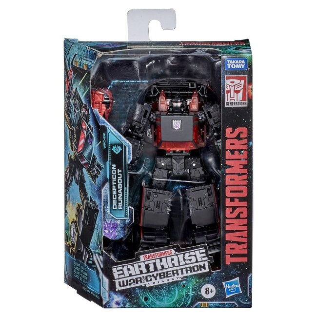 Transformers Generations War for Cybertron: Earthrise Deluxe-Actionfigur Decepticon Runabout WFC-E41 14 cm
