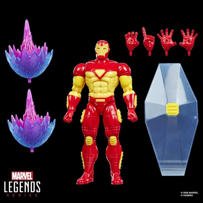 Marvel Games Marvel Legends Actionfiguren-Doppelpack: Iron Man & Marvel's Spiral (15 cm)