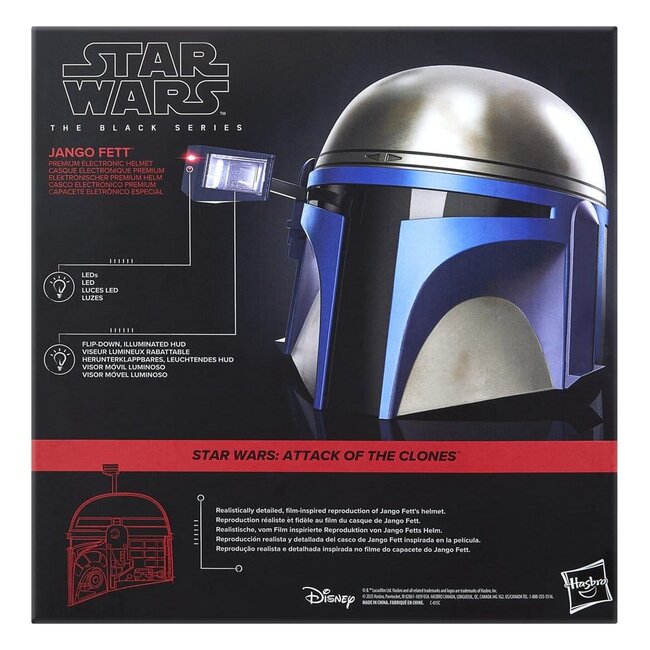 Star Wars Episode II Black Series Electronic Helmet Jango Fett