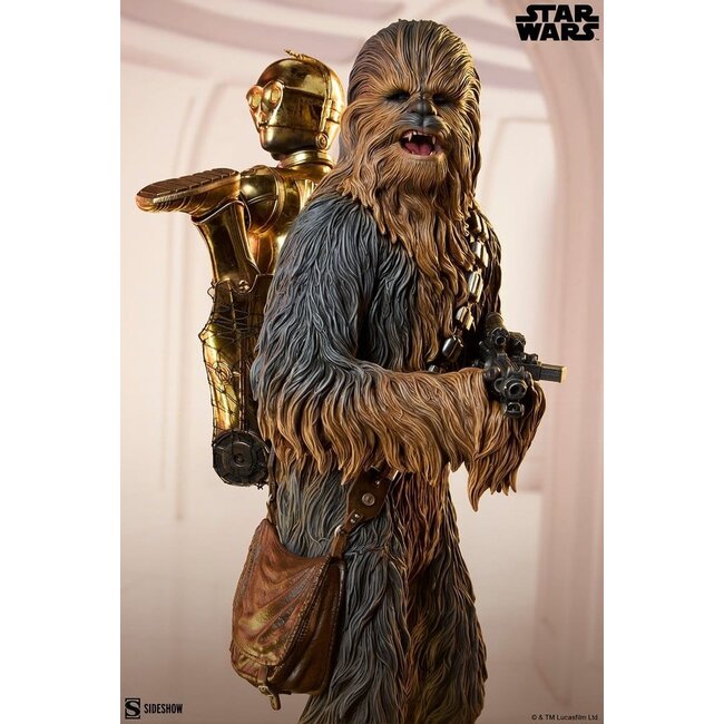 Star Wars Premium Format Figur Chewbacca und C-3PO 63 cm