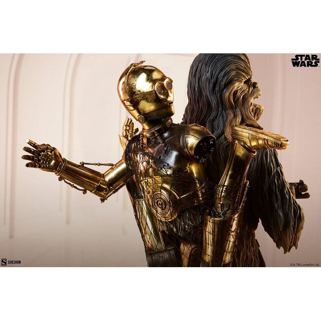 Star Wars Premium Format Figur Chewbacca und C-3PO 63 cm