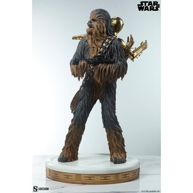 Star Wars Premium Format Figure Chewbacca and C-3PO 63 cm