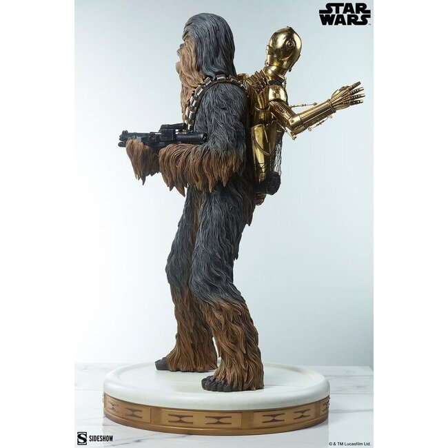 Star Wars Premium Format Figure Chewbacca and C-3PO 63 cm