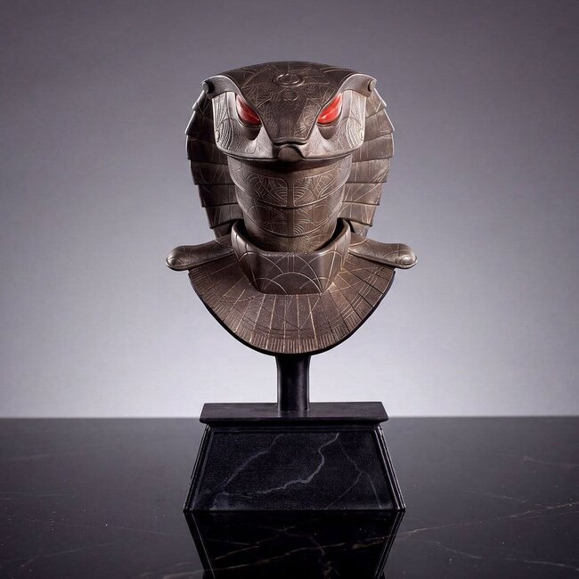 Stargate Desktop-Replika-Helm, Replika-Schlangenwächterhelm, Apophis, 15 cm