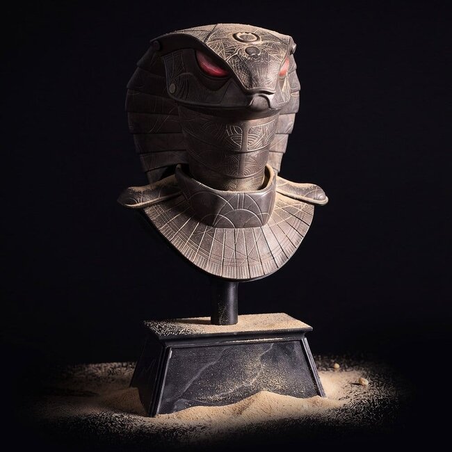 Stargate Desktop-Replika-Helm, Replika-Schlangenwächterhelm, Apophis, 15 cm