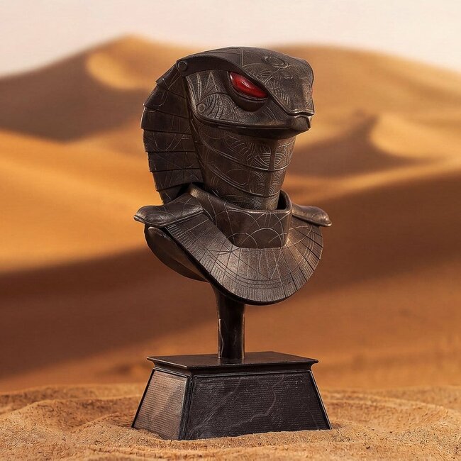 Stargate Desktop-Replika-Helm, Replika-Schlangenwächterhelm, Apophis, 15 cm