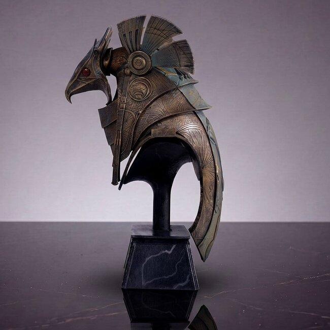 Stargate Desktop-Replika-Helm, Replika-Horusgarde-Helm, 15 cm
