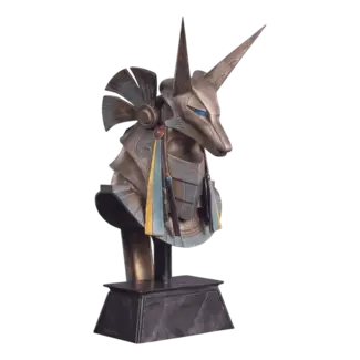 Master Replicas Stargate Desktop-Replika-Helm, Replika des Schakalwächterhelms, Anubis, 15 cm