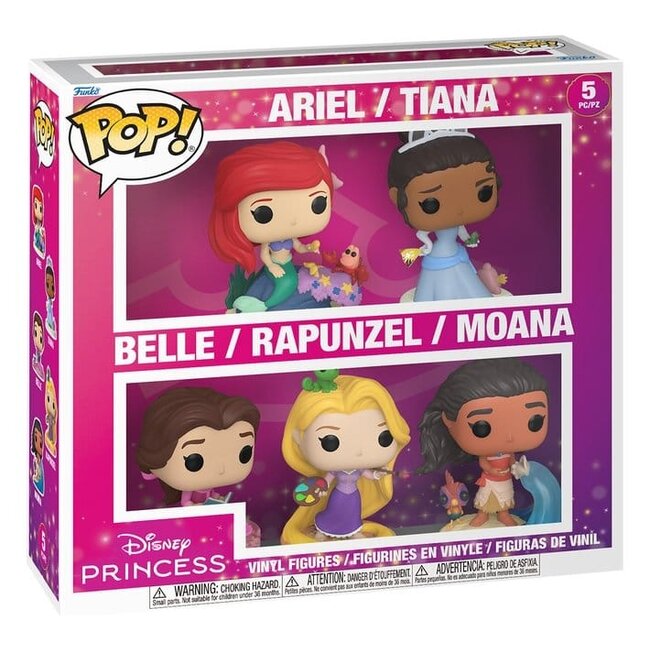 Disney POP! Animation Vinyl Figure 5-Pack Black Friday Disney Princess 9 cm