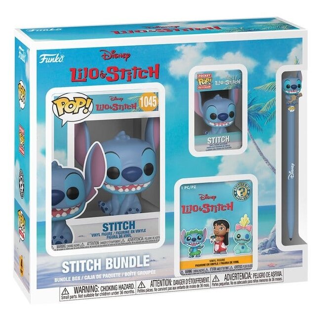 Lilo & Stitch POP! Vinylfiguren-4er-Pack Stitch Black Friday Bundle 9 cm